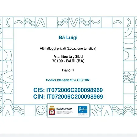 Ba Luigi 公寓 巴里